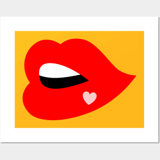 Sweet Lip Posters and Art